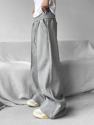 Y2k Wide leg Lantern Pants , - Streetwear Pants - Slick Street