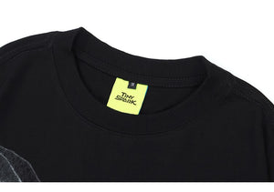 UNUSUAL ORIGINAL Butterfly Shadow Graphic T-Shirt , - Streetwear T-Shirts - Slick Street