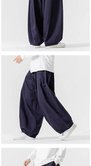 Lantern Loose Style Pants , - Streetwear Pants - Slick Street