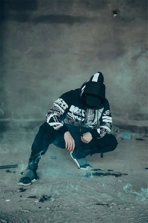 ATOR M1 Techwear Zipper Hoodie , - Streetwear Hoodie - Slick Street