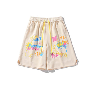 SAVAGE Colorful Neon Style Shorts , - Streetwear Shorts - Slick Street