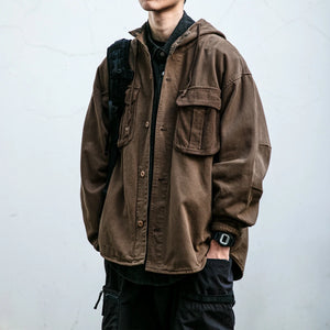 VX1 Hooded Jacket , - Streetwear Jackets - Slick Street