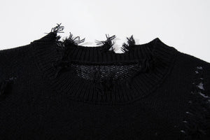 RA Distressed Sweatshirt , - Streetwear Sweatshirts - Slick Street