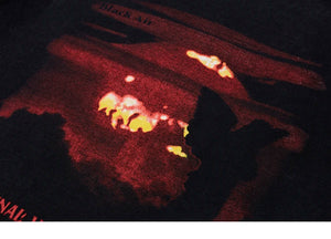 Final World Blast O-Neck Collar T-Shirt , - Streetwear T-Shirts - Slick Street