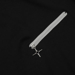 Double Neckline Multi Zipper Style Hoodie , - Streetwear Hoodie - Slick Street