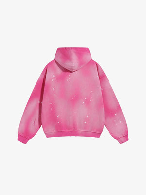 Iso Splash Abstract Oversized Pullover Hoodie , - Streetwear Hoodie - Slick Street