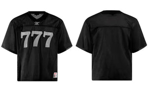 Triple Seven Mesh Panel Style T-Shirt Black, M - Streetwear T-Shirts - Slick Street