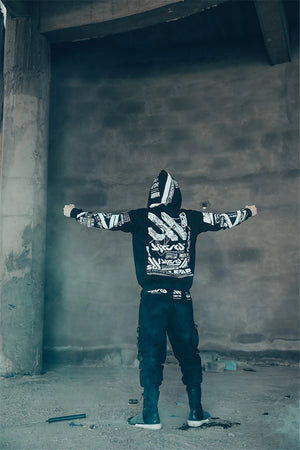 ATOR M1 Techwear Zipper Hoodie , - Streetwear Hoodie - Slick Street