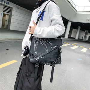 Single Shoulder Multifunctional Bag , - Streetwear Bag - Slick Street
