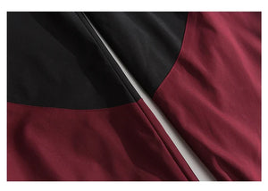 Heart Patchwork Zipper Bomber Jacket , - Streetwear Jacket - Slick Street