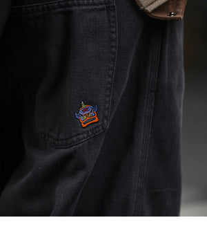 Casual Straight-Leg Trousers , - Streetwear Pants - Slick Street