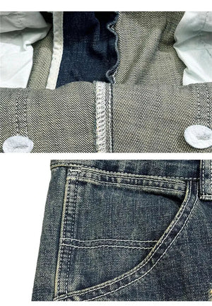 Ripped Denim Carpenter Jeans , - Streetwear Jeans - Slick Street