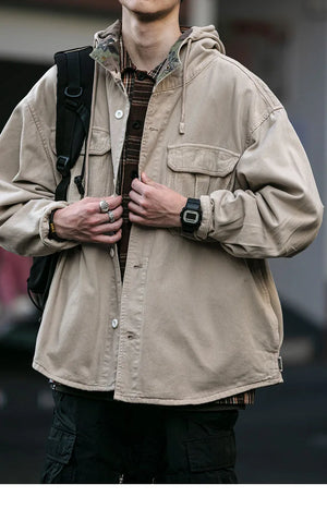 VX1 Hooded Jacket , - Streetwear Jackets - Slick Street