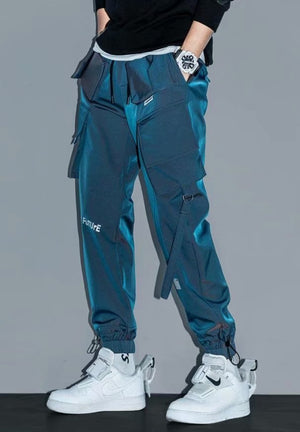 Made in Future Multi Pocket Cargo Pants , - Streetwear Pants - Slick Street