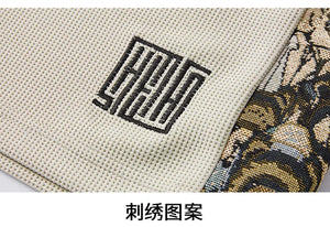 Bear Embroidery Shorts , - Streetwear Shorts - Slick Street