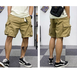 Tactical Multi-Pocket Cargo Shorts , - Streetwear Shorts - Slick Street