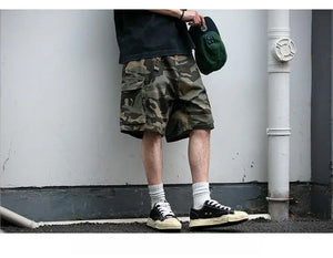 Camouflage Army Combat Style Shorts , - Streetwear Shorts - Slick Street
