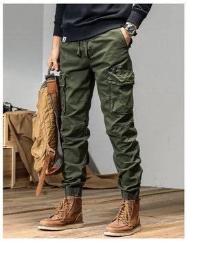 Tactical Elastic Waist And Ankle Pants , - Streetwear Pants - Slick Street