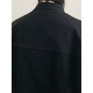 Plain Color Cropped Jacket , - Streetwear Jacket - Slick Street