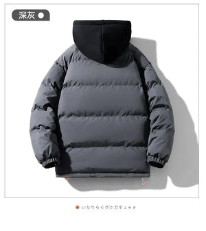 Two Tone Elegant Padded Jacket , - Streetwear Jacket - Slick Street