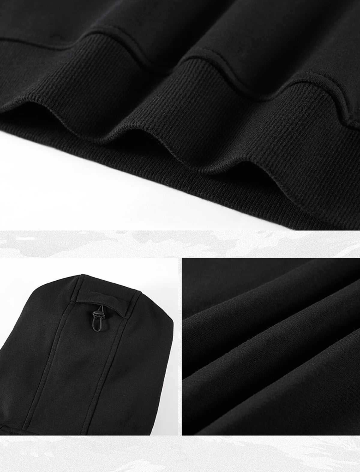 Dark Soul High Neck Mask Pullover Hoodie , - Streetwear Hoodie - Slick Street