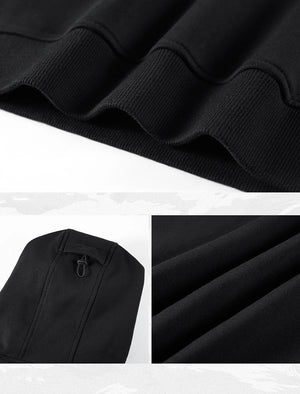 Dark Soul High Neck Mask Pullover Hoodie , - Streetwear Hoodie - Slick Street