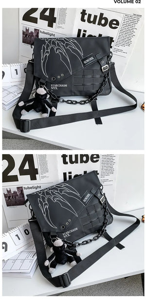 Single Shoulder Multifunctional Bag , - Streetwear Bag - Slick Street