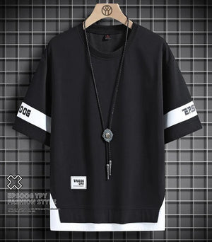 EPSOOG YPY Color Contrast T-Shirt Black, XS - Streetwear T-Shirts - Slick Street