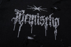 RA Distressed Sweatshirt , - Streetwear Sweatshirts - Slick Street