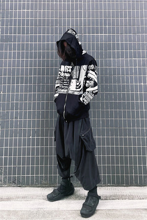 ATOR M1 Techwear Zipper Hoodie , - Streetwear Hoodie - Slick Street