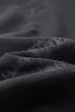 Coal Black Striped Sleeves Hoodie , - Streetwear Hoodie - Slick Street