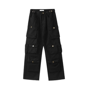 MA99 Cargo Pants Black, S - Streetwear Cargo Pants - Slick Street