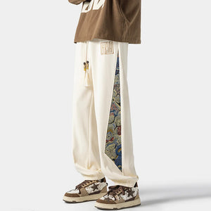 Retro Sya2 Joggers Beige, XS - Streetwear - Slick Street