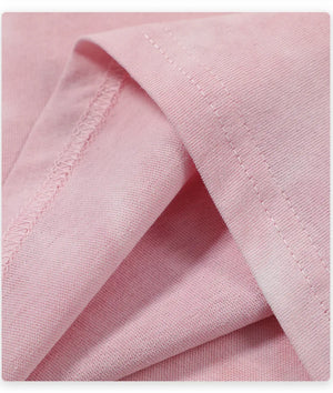 Soulmate Tie Die O-Neck Loose T-Shirt , - Streetwear T-Shirts - Slick Street