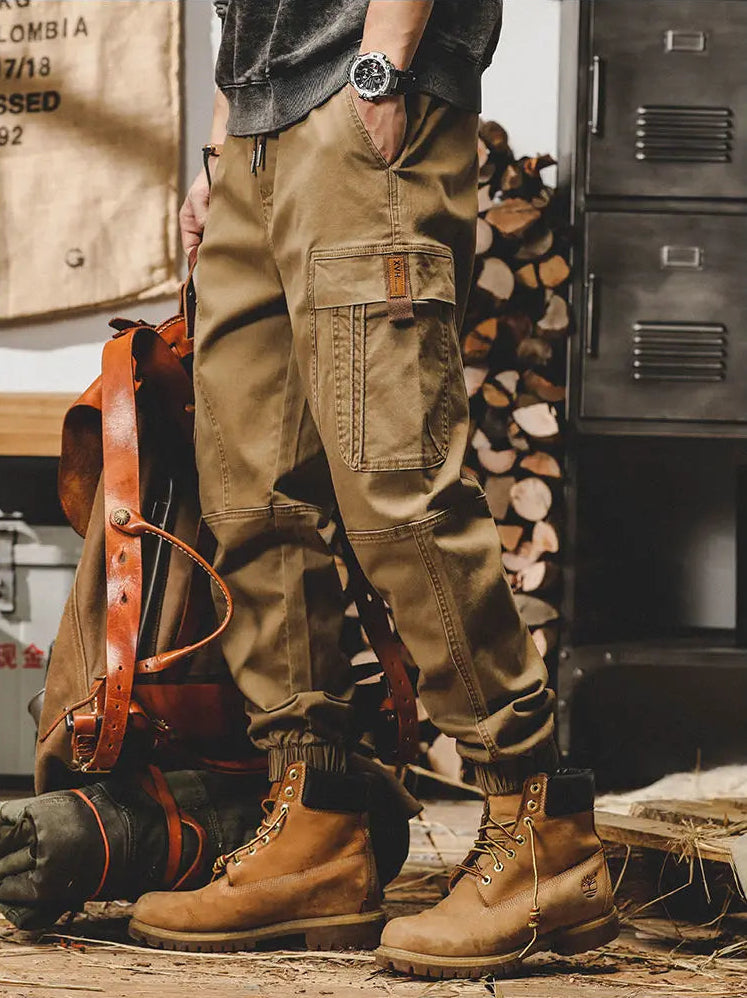 Colombia Supremo Cargo Pants Khaki, XS - Streetwear Cargo Pants - Slick Street