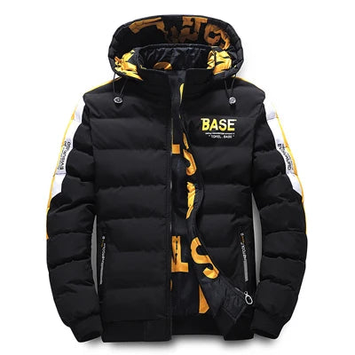 Base Softshell Hiking Style Jacket Black, M - Streetwear Jacket - Slick Street