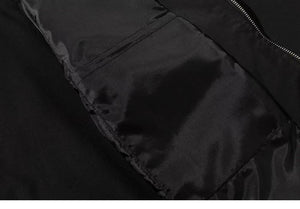 Plain Color With Kangaroo Pocket Jacket , - Streetwear Jacket - Slick Street