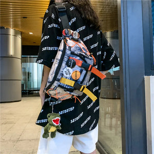 All Purpose Tie-Die Waist Bag , - Streetwear Bag - Slick Street