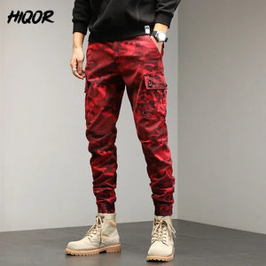 Classic Vector Camouflage Slim Fit Pants , - Streetwear Cargo Pants - Slick Street