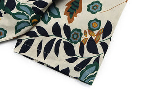 Colorful Floral Art Short Sleeves T-Shirt , - Streetwear T-Shirts - Slick Street