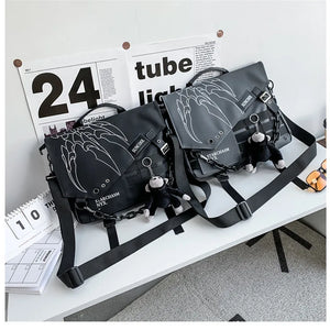 Single Shoulder Multifunctional Bag , - Streetwear Bag - Slick Street