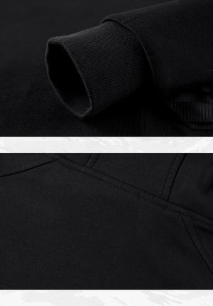 Dark Soul High Neck Mask Pullover Hoodie , - Streetwear Hoodie - Slick Street