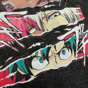 The Legend Warriors Anime Oversized T-Shirt , - Streetwear T-Shirts - Slick Street