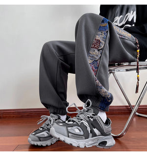 SH23 Korean Style Joggers , - Streetwear Joggers - Slick Street