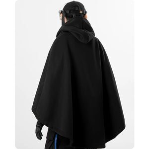 High Neck Cloak Two Piece Hoodie , - Streetwear Hoodie - Slick Street