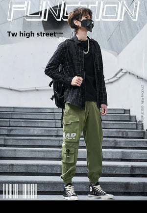 BAR Cargo Pants , - Streetwear Pants - Slick Street