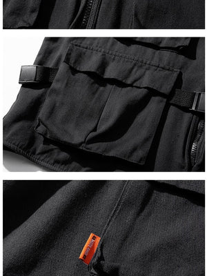 Multi-Pockets Fishing Vest Camping , - Streetwear Vest - Slick Street