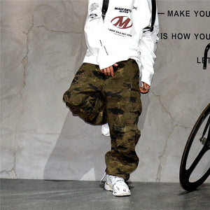 Jungle T24 Camo Cargo Pants , - Streetwear Pants - Slick Street