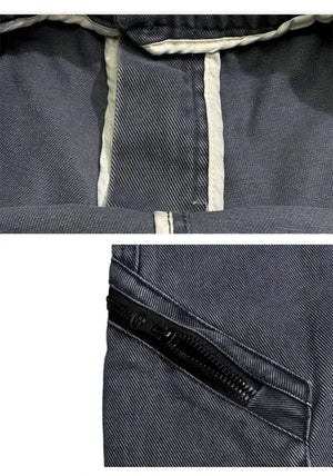 Multi-Pocket Cargo Baggy Pants , - Streetwear Pants - Slick Street