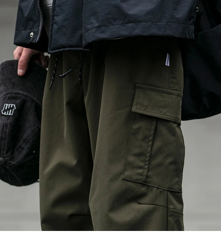Ankle Zipper Style Cargo Pants , - Streetwear Pants - Slick Street